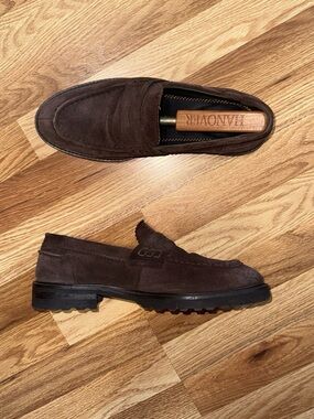 Men’s Steve Madden Brown Suede Loafers